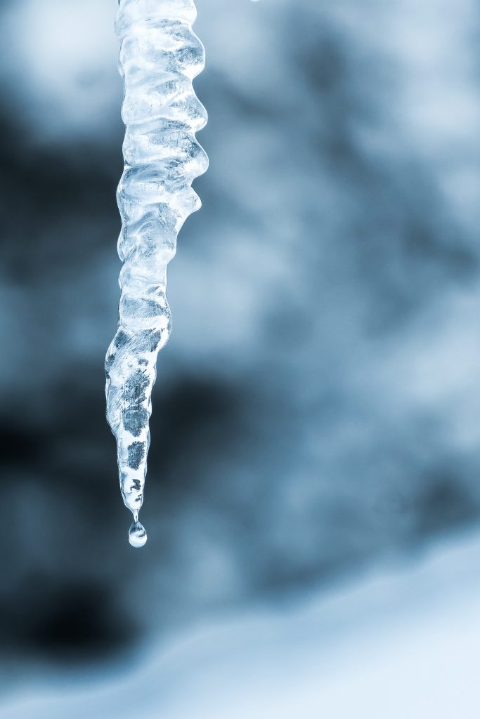 icicle for a scientific nature study