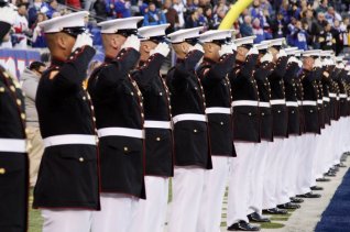 Image result for marines saluting